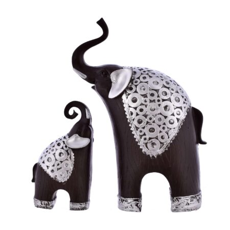Elephant Pair  Statue